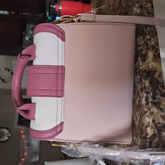 NWT BLUSH STEVE MADDEN " BAUBRIEL " SATCHEL - Picture 5 of 5